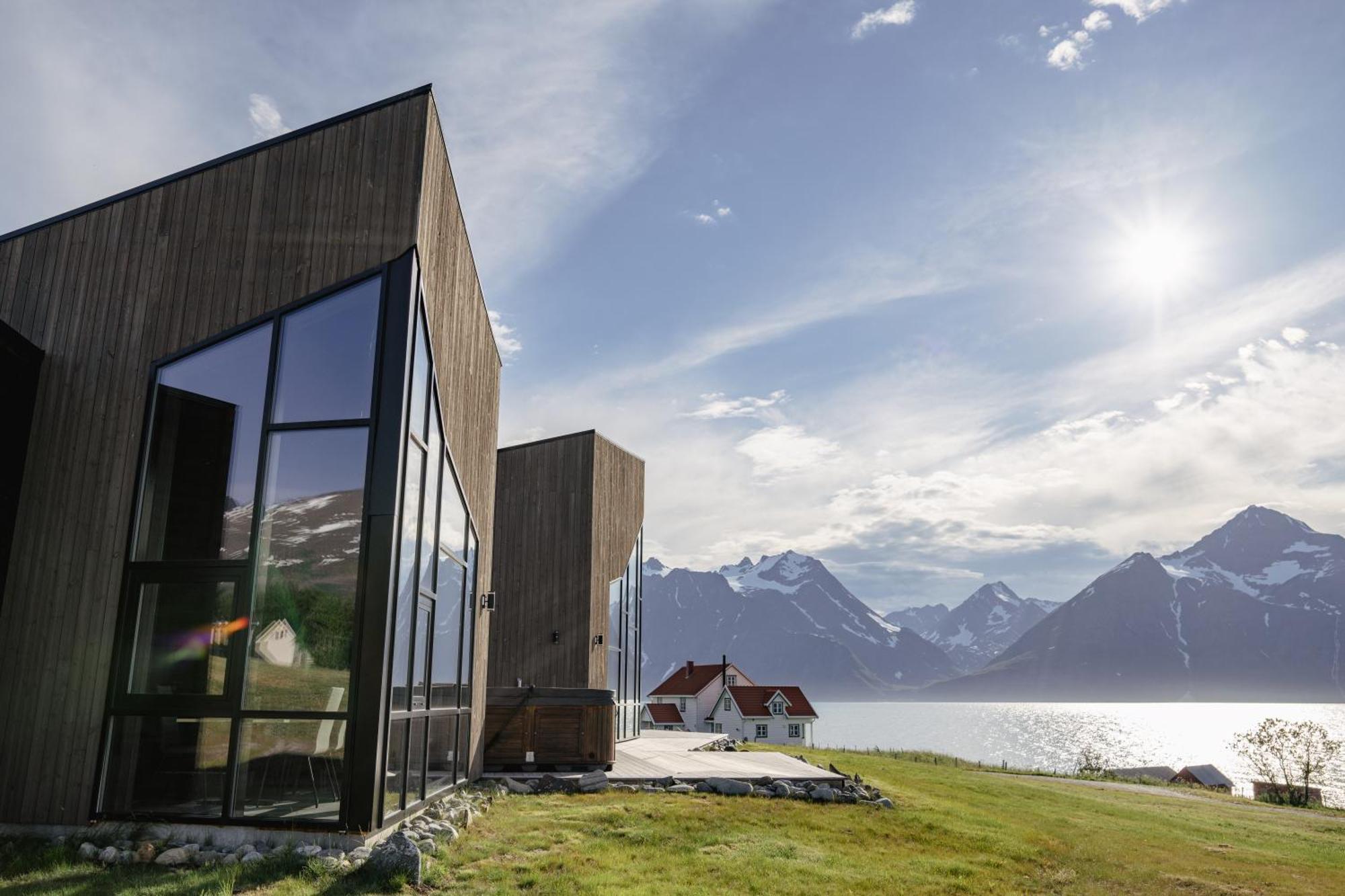 Villa Lyngen North à Rotsund Extérieur photo